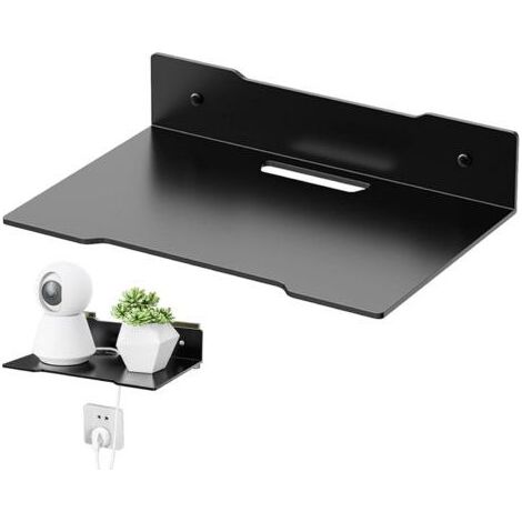 Support mural pour routeur, support mural pour caméra, support mural pour petit décodeur TV, étagère de rangement pour projecteur, pied pour enceinte sans fil