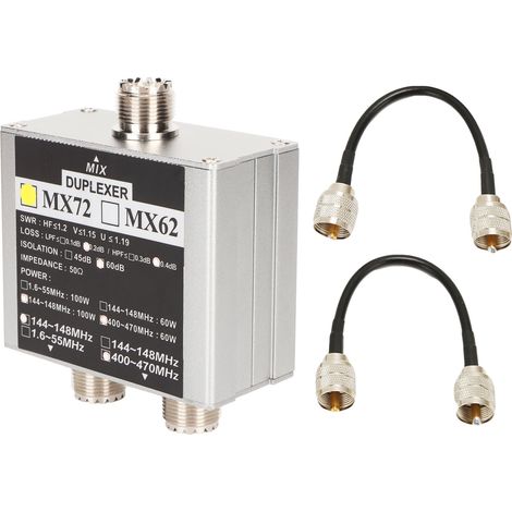 MX72 Professionelle VHF/UHF-Duplexerantenne für Mehrfrequenz-Bahnhöfe – Innenbereich