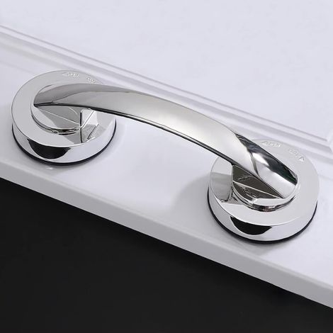 Poignée de porte fenêtre en verre portes coulissantes salle de bain armoires réfrigérateur barre d'appui de douche Argenté (1/5)