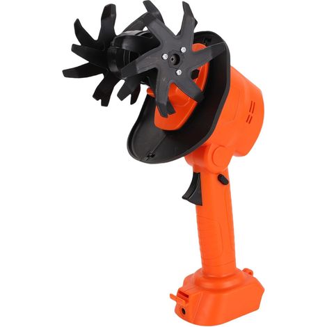 Motobineuse électrique sans Fil, Polyvalente pour Ameublir Le Sol et Le Désherbage, 4 Rangées de Dents en Acier 235 TR/Min, Cultivateur Portatif pour Pelouses et Serres (1/5)