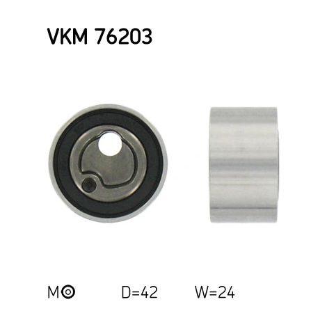 Poulie de tension, courroie crantée SKF VKM 76203 SUZUKI 12810-86500 12810-86501