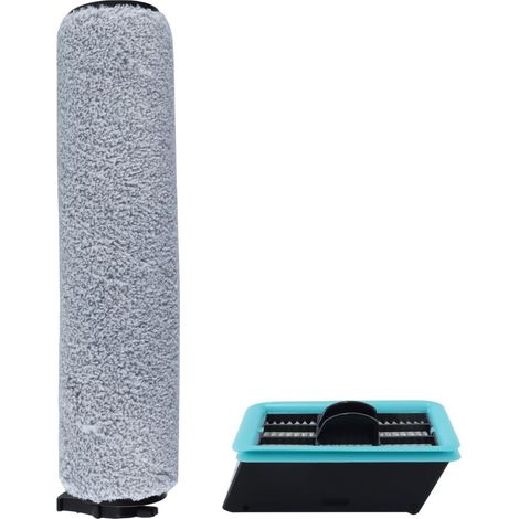 1 Brosse Rotative Et 1 Filtre, Filtre De Rechange pour Brosse Rotative Compatible avec Les Autolaveuses CrossWave HF2/3845N/3831 (1/5)