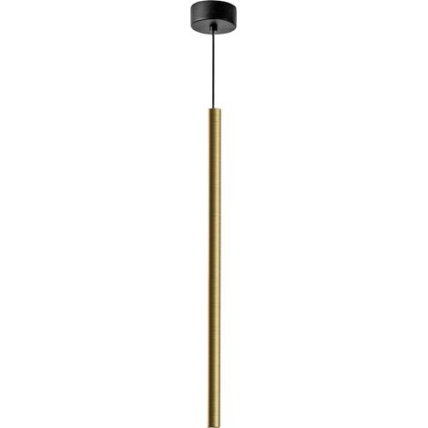 Suspension Simple Thalassia S/G Or 7W Led 3000K 398Lm 18° - Gealuce Suspension Design Moderne En Aluminium Satiné (1/3)