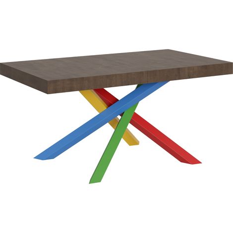Tavolo Allungabile 160-420x90x77 cm Volantis Noce (1/5)