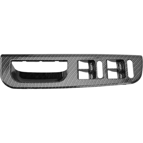 Garniture de Commutateur de Fenêtre de Porte 3B2867172E Volant à Droite Fibre de Carbone Remplacement pour Bora 1999‑2004 (1/5)