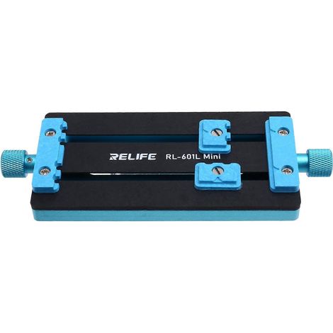 Support métallique rotatif réglable RELIFE RL-601I pour soudure et réparation de carte mère et CI de téléphone (1/5)