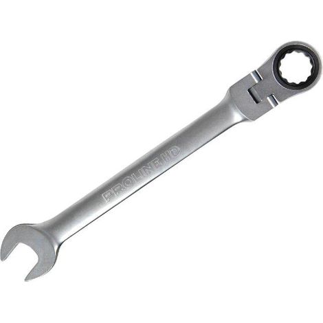 Cle mixte a cliquet 17mm longueur 230mm