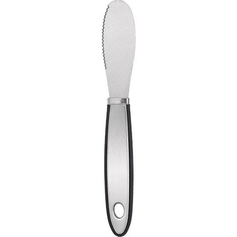 Tartine ergonomique à pain, fruits, confiture et beurre, compatible lave-vaisselle, pour un nettoyage rapide et facile. Idéale pour présenter vos amuse-gueules lors de vos réceptions. Poignée en plast (1/3)