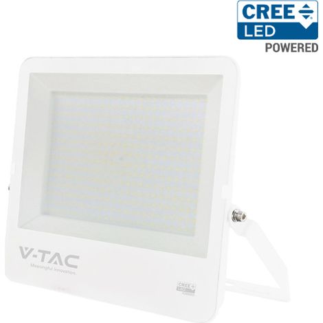 Projecteur LED Extérieur 300W 115lm/W CREE Chip Blanc V-TAC VT-44003 - 115 deg - Blanc neutre - 4000K (1/4)