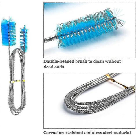 Brosse de nettoyage pour aquarium, lot de 2 brosses magnétiques pour aquarium, éponge pour aquarium (1/5)