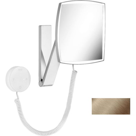 Miroir de maquillage KE iLookmove 200x200 mm avec prise de courant 12 V Bro geb (1/3)