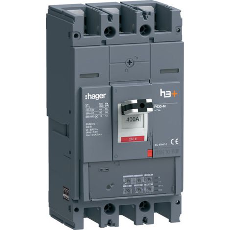 Disjoncteur h3+ P630 LSI 3x400A 50kA)