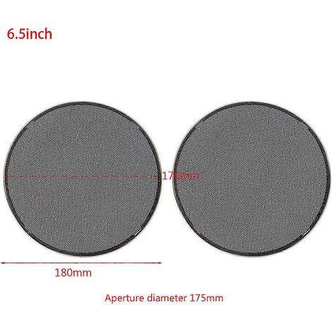 Grille de protection décorative pour haut-parleur, cercle, woofer, remplacement - 6,5 pouces (1/5)