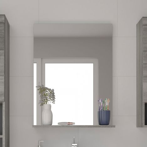 Soul miroir de salle de bain 1 étagère.