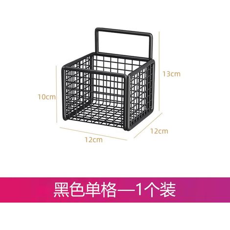 Rack De Rangement Murale Pour Oignons Ail Et Gingembre - Panier Vegetal Non Perfore - Fixation Murale Avec Vis - 1 Unite (1/5)