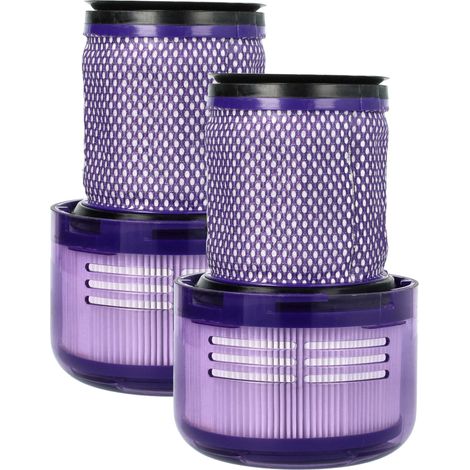 vhbw 2x Staubsaugerfilter kompatibel mit Dyson V11 Absolute, V11 Absolute Pro, V11 Animal Plus, V11 SV14 Staubsauger - Schmutzfilter, Filtereinheit