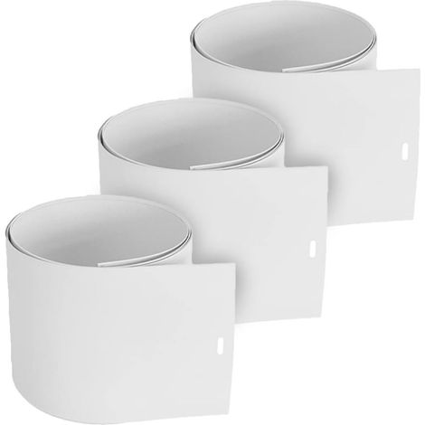 3 Pièces Lamelles de Stores Verticaux Panneaux de Remplacement pour Stores Verticaux PVC Blanc Réparation Facile Installation Facile (1/5)