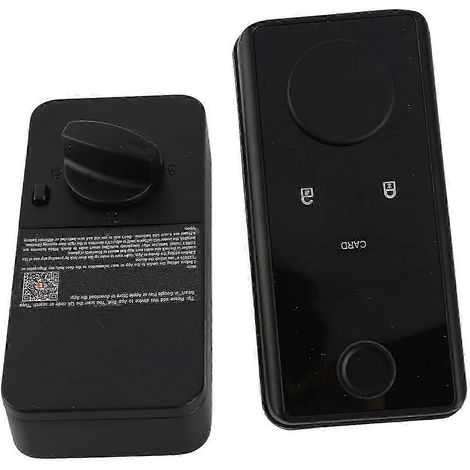 Carte à code en alliage d'aluminium avec verrouillage par empreinte digitale 25-26 empreintes digitales, compatible avec les écrans tactiles à clé intelligente. (1/5)