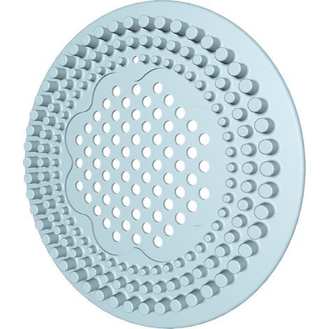 Küchenspülensieb, Haarfilter für Schwimmbadabflüsse, verstopfungs- und geruchshemmende Abdeckung für druckseitige Bodenabläufe im Badezimmer (grün) (1/5)