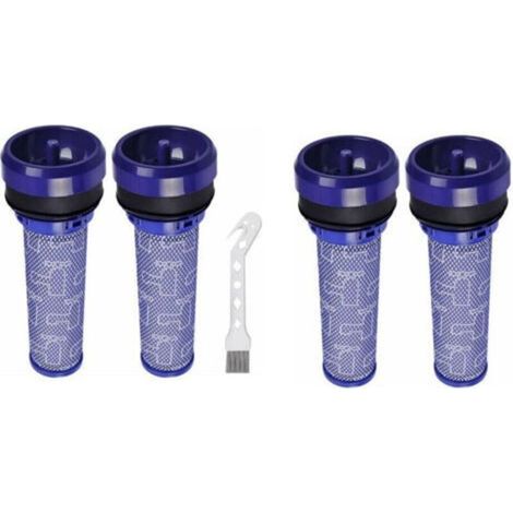 Juego de 4 filtros pre-motor para aspiradora Dyson DC37 DC33C DC39 DC28C DC53 92341301, filtros lavables pre-motor para aspiradora Dyson, 2 filtros y 1 herramienta de limpieza (DC39) (1/4)