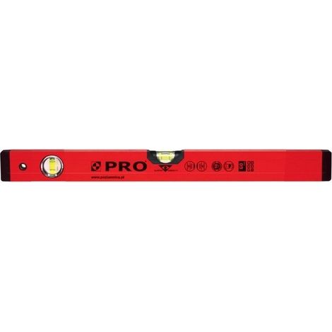 INDICATORE DI LIVELLO VERNICIATO ORIZZONTALE E VERTICALE SERIE 800 60CM - 100-06 U (1/3)