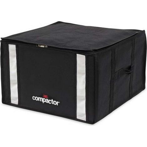 Compactor - Caja de almacenamiento al vacío con funda, 125 l, negra RAN8945