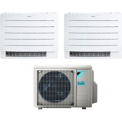 Daikin Standklimagerät PERFERA FVXM-A 12+12 mit 2MXM50A R-32 Wi-Fi Integrated 12000+12000 mit Infrarot-Fernbedienung Inklusive Italienische Garantie