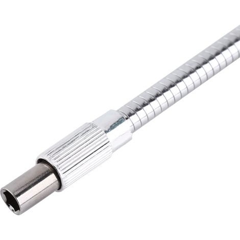 Tournevis électronique prolongateur flexible 300mm, porte-embout articulé, arbre rotatif maniable, accessoire de vissage universel pour perceuse et outil électrique. (1/5)