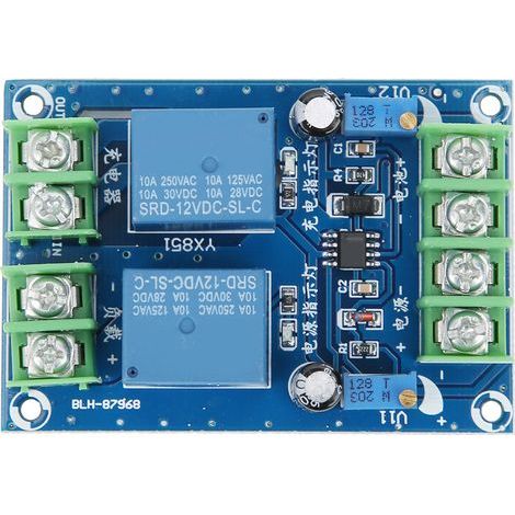 Module de commutation d'alimentation automatique DC 12V 10A, contrôleur de charge d'alimentation d'urgence (1/5)