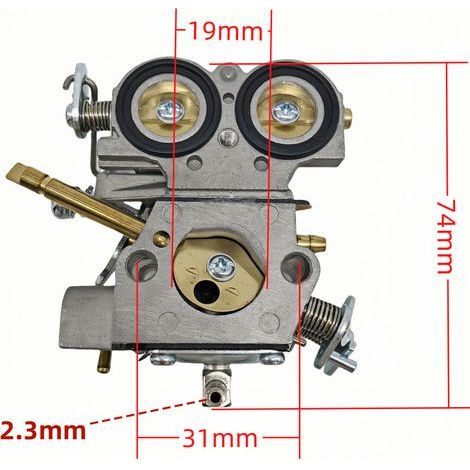 Carburateur Compatible 586346601 253RB 253RJ 553RS MP116-40 Référence 909-215 (1/5)