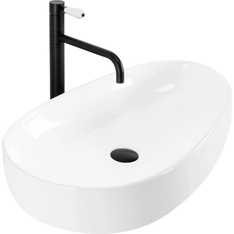 LAVABO SOBRE ENCIMERA REA SANDRA WHITE (1/5)