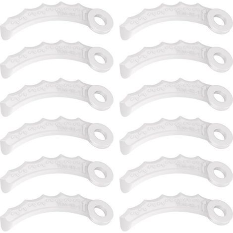 Pair 12-teilige Kunststoffklingenkompatibilität für Makita198426-9,Makita DUR189RF Fadenschneider,UR100DZ,DUR191LZX3,DUR181Z,DUR192LZ,DUR368AZ,DUR369AZ,DUR190UZX3,UR3000 (1/5)