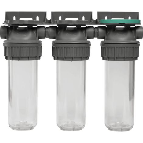 Porte filtres à eau triplex 9' 3/4 3P ECOSOFT (1/5)