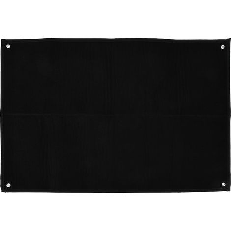 Panneau d'affichage noir pour patches scratch, 60 x 45 cm, tableau de présentation pour écussons et badges (1/5)