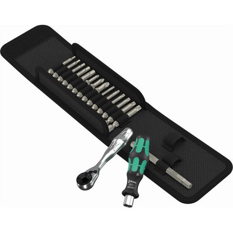 Wera Bit-Sortiment 50 / 89 mm in Tasche - Special Edition, 19-tlg.