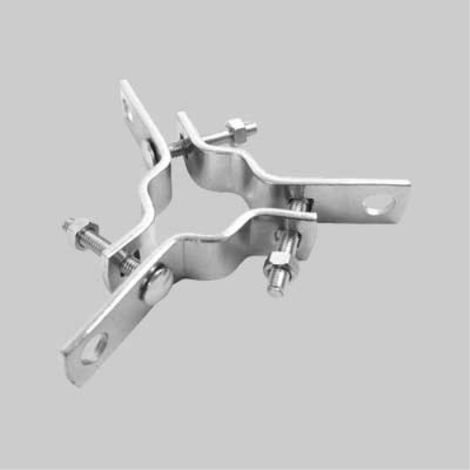 Ralla tris per palo antenna 20x3 mm - per pali ø 25/50 (1/2)