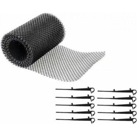 Accessoire pour gouttière--Grillage protège-gouttière (1/5)