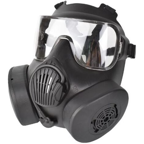 Forehill – Masque de protection intégral M50 – Protection CBRN – Double filtre avec cartouches – Écran facial large pour vision optimale (1/4)