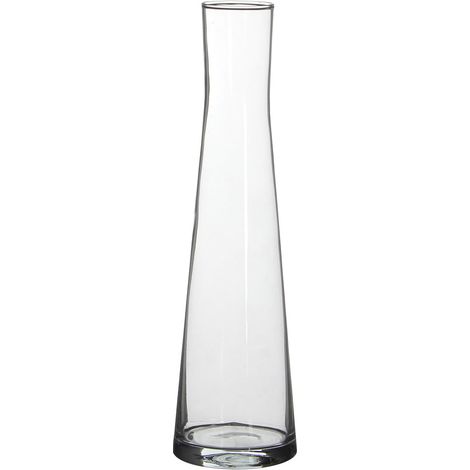Mica Decorations Vase Ixia glass 30 x 8 cm transparent Vase