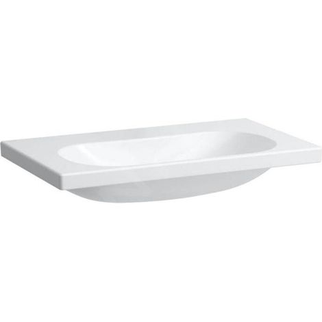 LAUFEN LUA lavabo, sans trou pour robinet, sans trop-plein, (1/3)