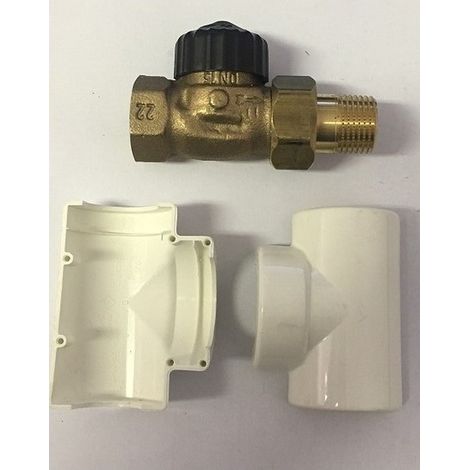 Heimeier 2016 - Thermostat-Ventilunterteil mit Deckel - DN15 1/2"