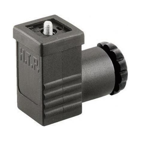 Hirschmann GDS 207 933 138-100 toma de corriente negra flexible