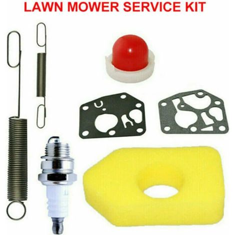 Kit d'entretien pour tondeuses à gazon Classic Sprint Engines 691859 692211, compatible avec les accessoires de coupe-bordures Briggs & Stratton et les outils de jardin.