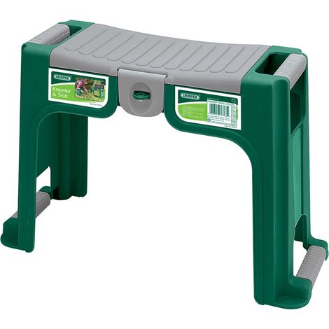 Draper Professional Garden Kneeler and Seat with Storage, Versatile Gardening Tool and Stool (Model 76763)
