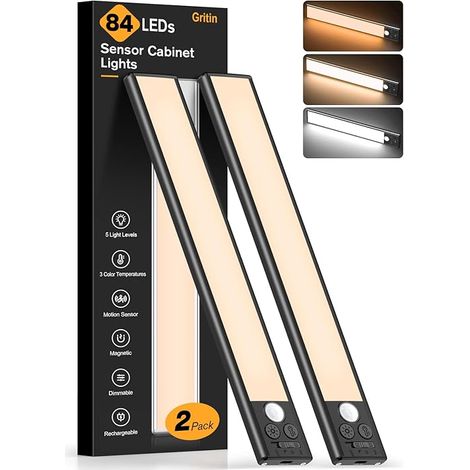 LED Cupboard Light 26 cm Kitchen Ruler 4 Modes (1/5)
