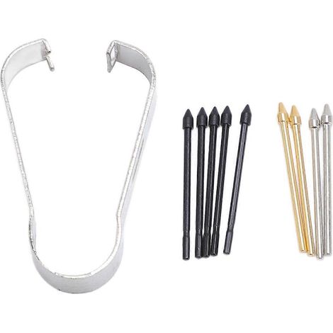 9 Stück Touchpen-Metallspitzen aus Edelstahl, Ersatzspitzen für Galaxy Tab S9, S9 Ultra, S8 und S