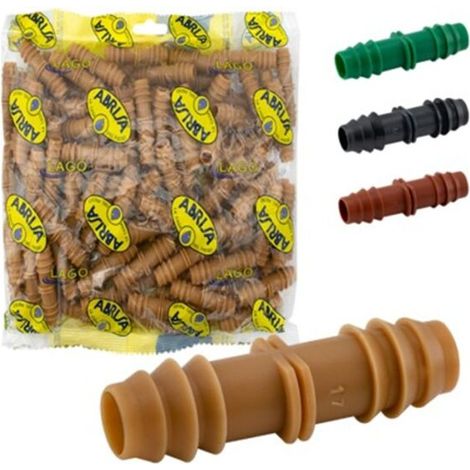 Sachet de 100 maillons en acétal - 18 mm, noir, ABRISA (1/5)