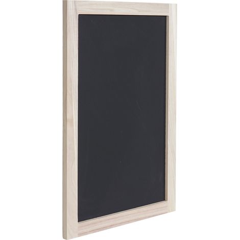 Set 2x lavagne decorative parete muro HHG-993 legno paulonia 60x40cm (1/5)