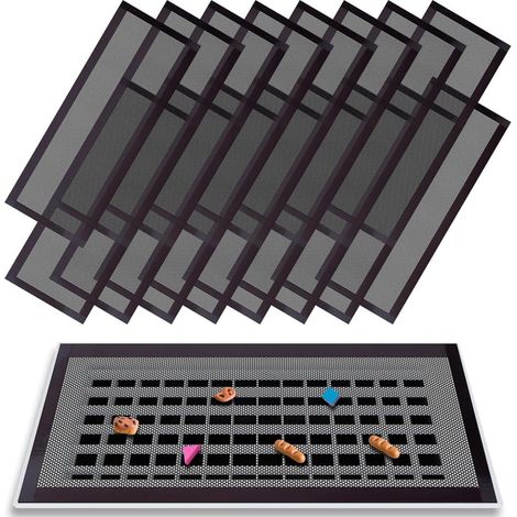 Couvercles de Ventilation de Sol Magnétique AirVent Filtres Magnétiques pour Domestiques, Murs et Plafonds pour Attraper les Débris et les Cheveux (1/5)