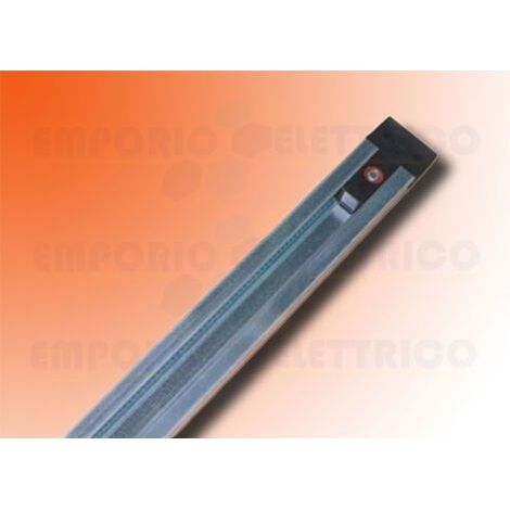 Binario Guida Due 2 Pezzi a Cinghia Corsa 2600 Per D600 D1000 FAAC GENIUS 390226 (1/3)